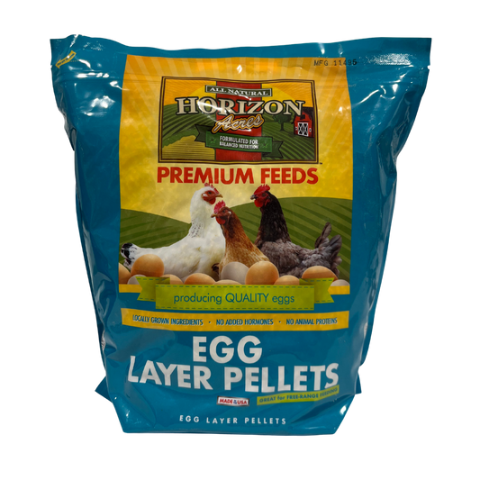 Horizon Acres Egg Layer Pellets | 16% Protein Chicken Layer Feed