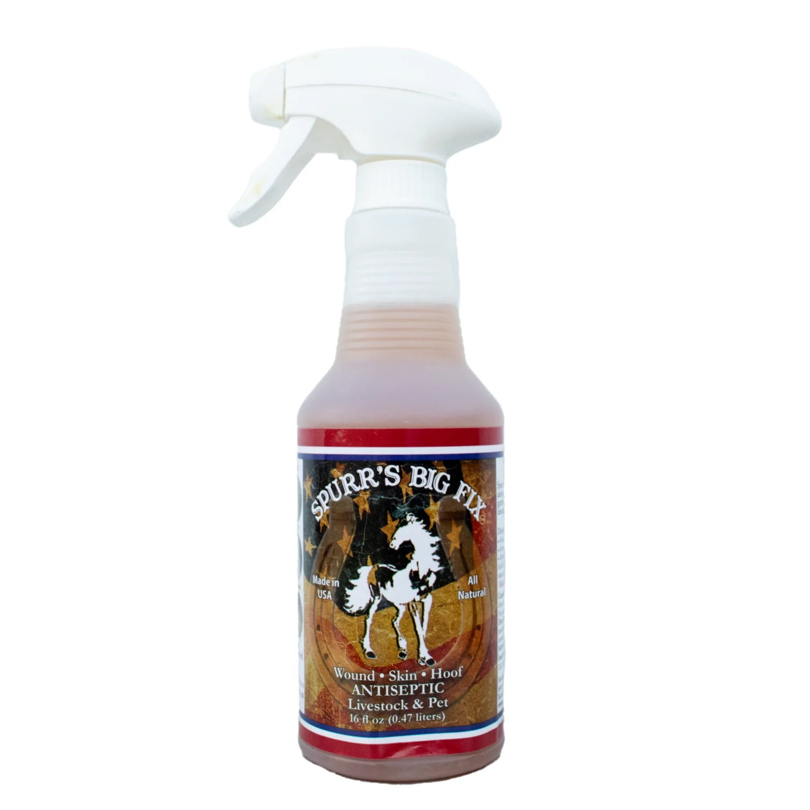 Spurr’s Big Fix – Wound, Skin & Hoof Antiseptic Spray | Horses, Livestock & Pets