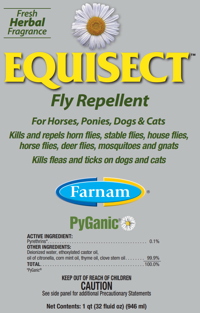 Farnam Equisect Horse Fly Repellent – Naturally Derived Protection