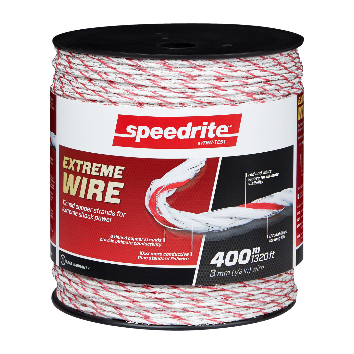 Speedrite Extreme Polywire - 6 Copper Strand Electric Fence Wire