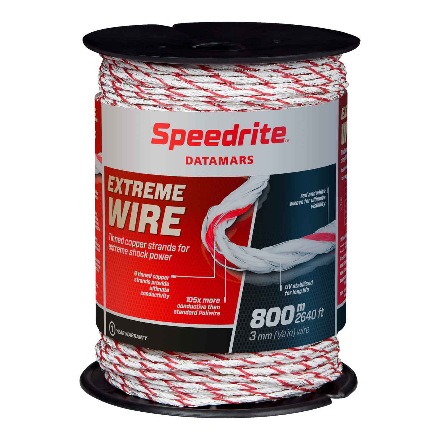 Speedrite Extreme Polywire - 6 Copper Strand Electric Fence Wire
