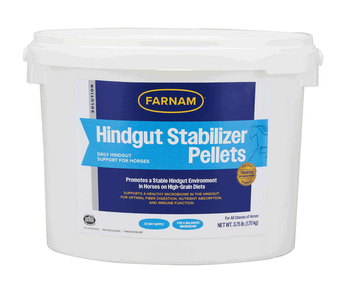 Farnam Hindgut Stabilizer Pellets for Horses | Digestive Support