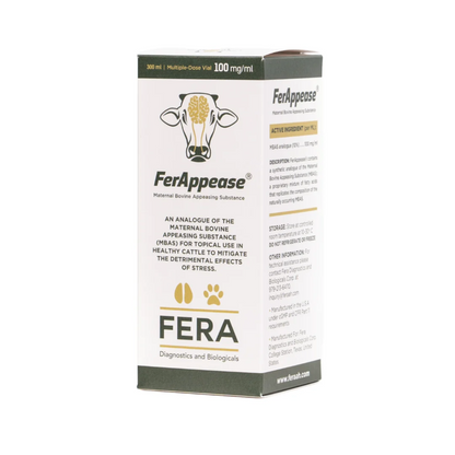 FerAppease Bovine Stress Support for Cattle | Topical mBAS Formula, Hormone Free