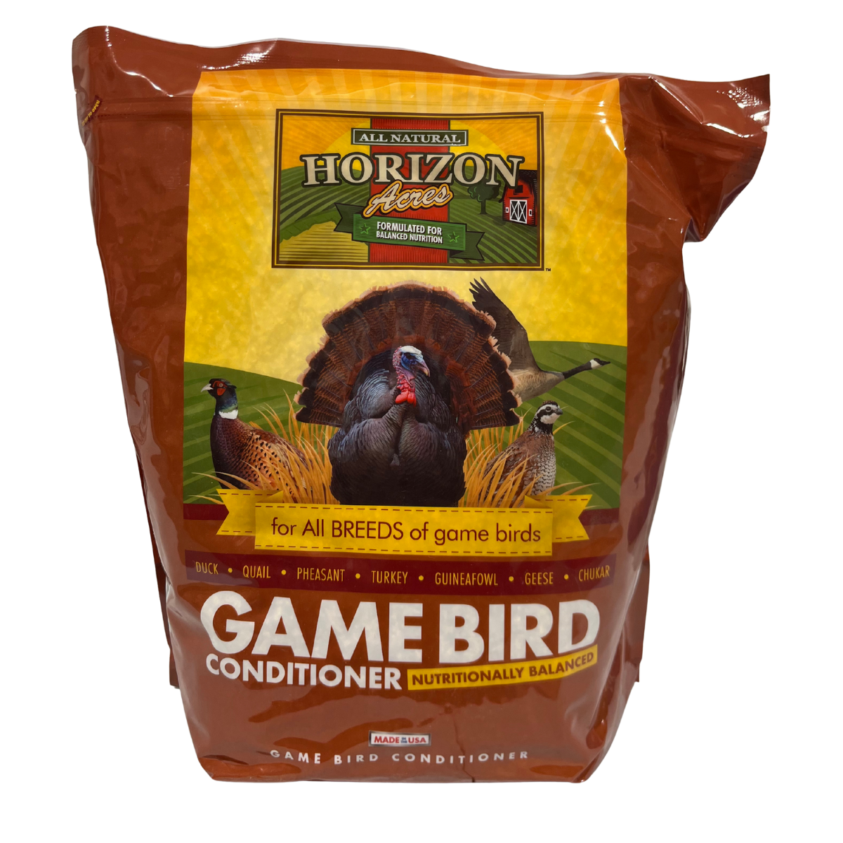 Horizon Acres Gamebird Conditioner | 7 lb Game Bird Feed