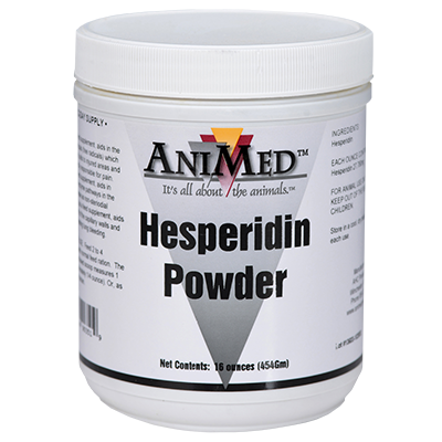 Animed Hesperidin Powder | Supports Lung Health & Respiratory Performance in Horses | 16 oz.
