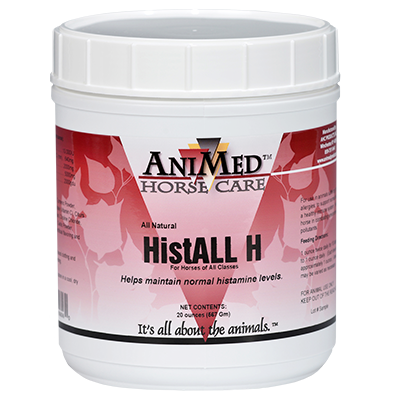Animed HistAll H Powder | Oral Antihistamine for Horses | 20 oz.