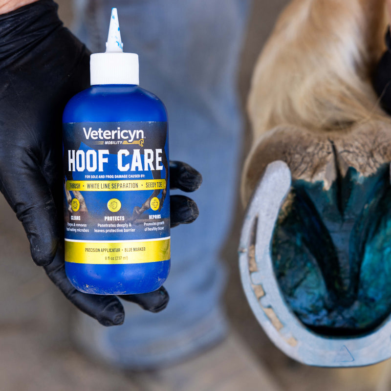 Vetericyn Hoof Care | Thrush, White Line & Seedy Toe Treatment for Horses | 8 oz.