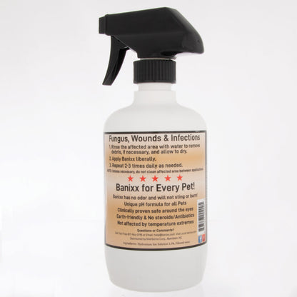 Banixx Horse & Pet Care Spray | Antimicrobial & Antifungal Treatment | 16 oz.