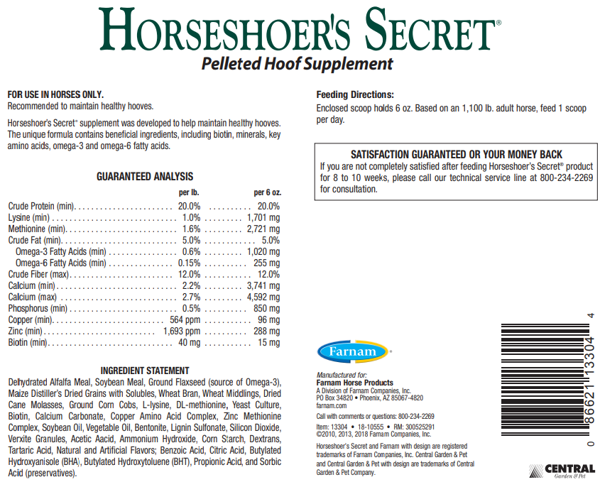 Farnam Horseshoer’s Secret Pelleted Hoof Supplement | Healthy Hoof Growth
