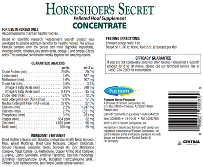 Farnam Horseshoer’s Secret Concentrate Hoof Supplement | Healthy Hoof Support