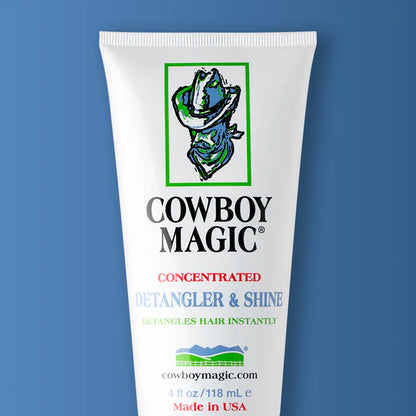 Cowboy Magic Detangler & Shine | Concentrated Silk Protein Formula for Horses, Pets & Humans