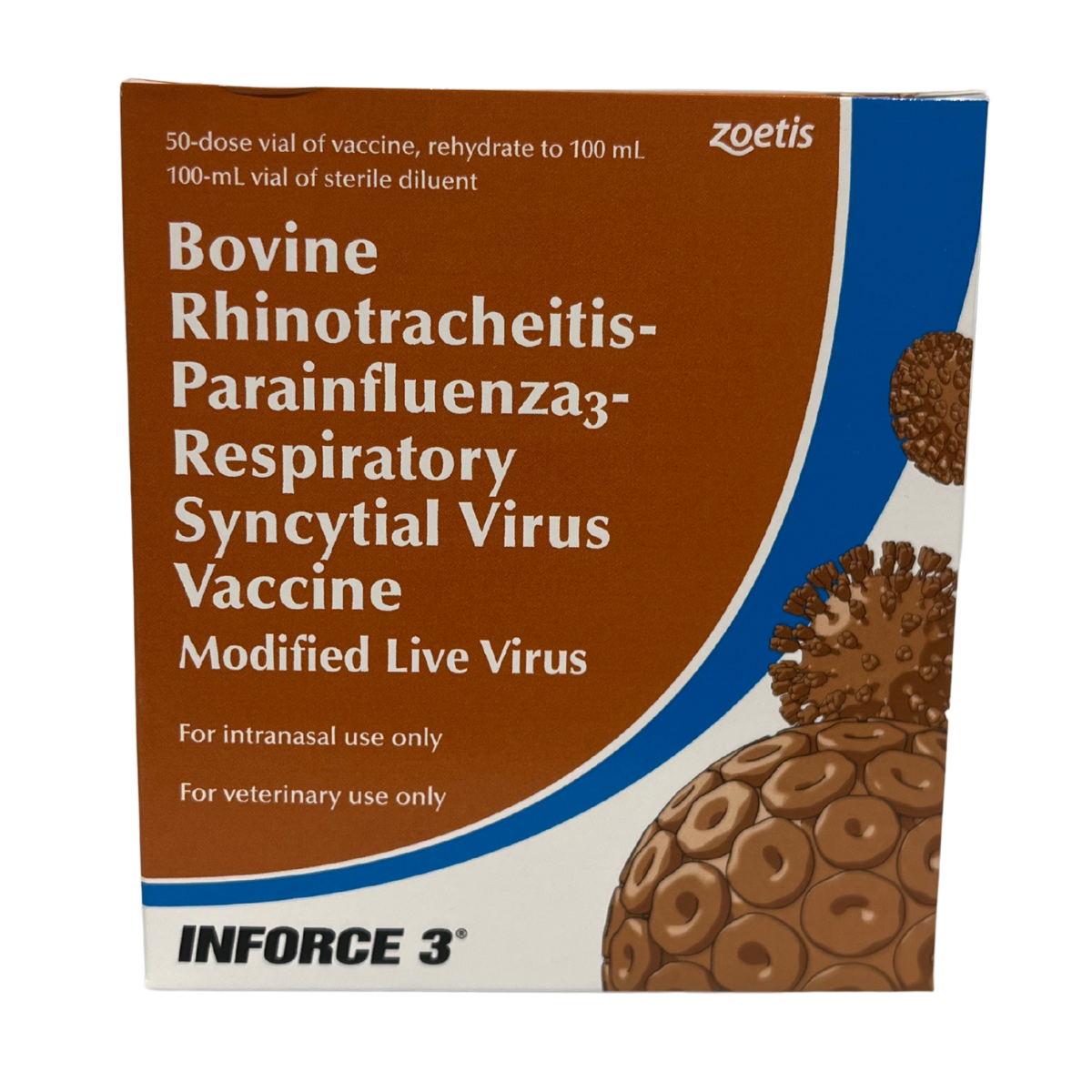 Zoetis INFORCE 3 | Cattle Intranasal Respiratory Vaccine for BRSV, IBR & PI3 Protection