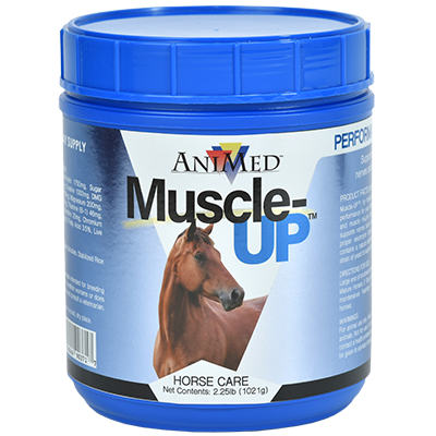 Animed Muscle-UP Powder | Supports Muscle Growth & Performance in Horses | 2.25 lb.
