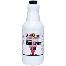 Animed Nutritional Cod Liver Oil Liquid | Supports Horse Health & Omega-3 Nutrition | 32 oz.