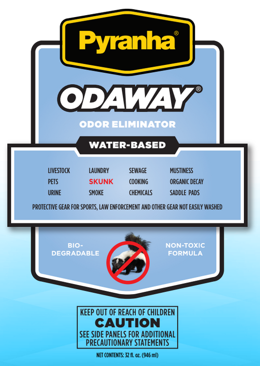 Pyranha Odaway Odor Eliminator – Skunk Smell & Pet Odor Remover