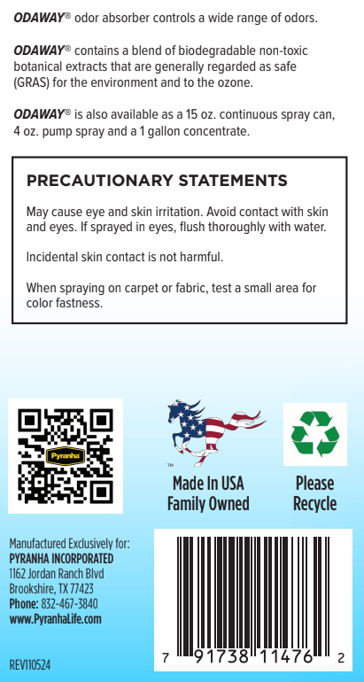 Pyranha Odaway Odor Eliminator – Skunk Smell & Pet Odor Remover