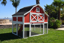 Rugged Ranch Omaha Chicken Coop | Holds 6 Chickens | 4 Nest Boxes | Easy Access | 63"x48"x60"