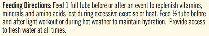 Farnam OTC Jug Electrolyte & Vitamin Paste for Horses, 60cc