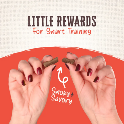 Wholesomes Rewards Chewy Beef Sticks | Grain-Free Dog Training Treats | 25 oz.