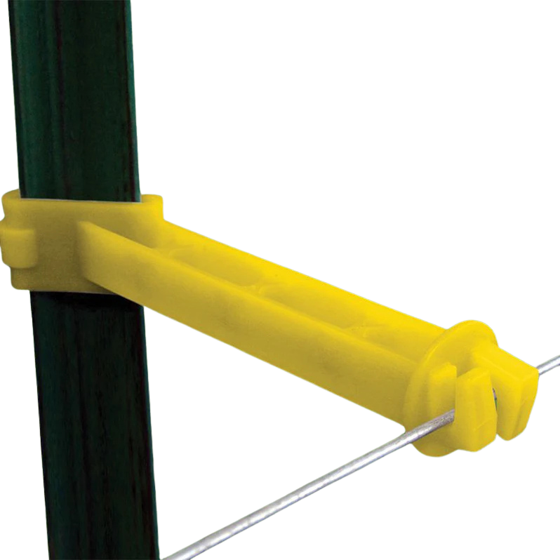 Patriot Yellow 5" Wrap-Around Backside T-Post Extender - Pack of 25