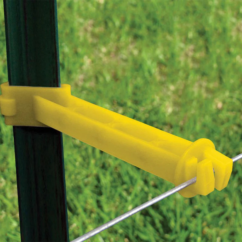 Patriot Yellow 5" Wrap-Around Backside T-Post Extender - Pack of 25