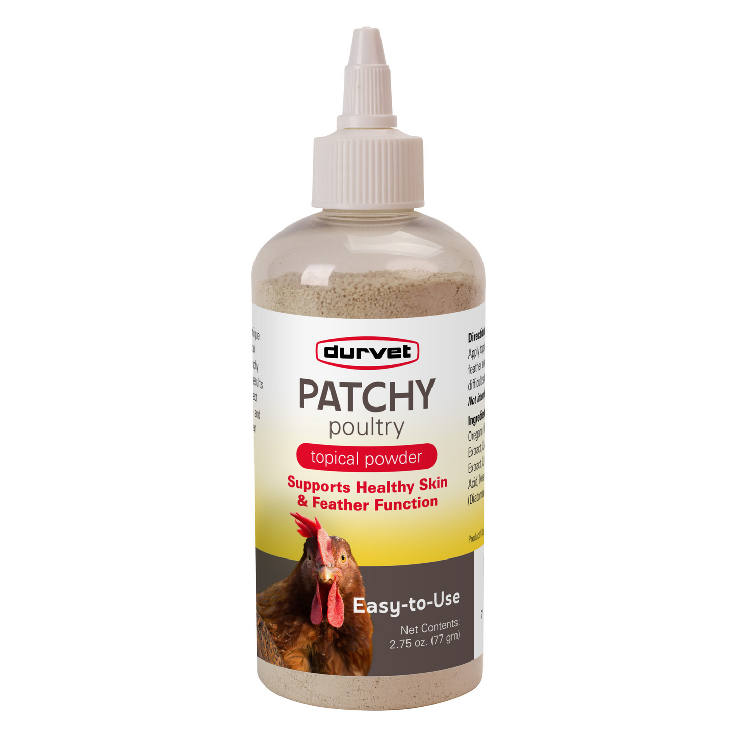 Durvet Patchy Poultry | Topical Powder | 2.75 oz