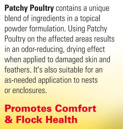 Durvet Patchy Poultry | Topical Powder | 2.75 oz