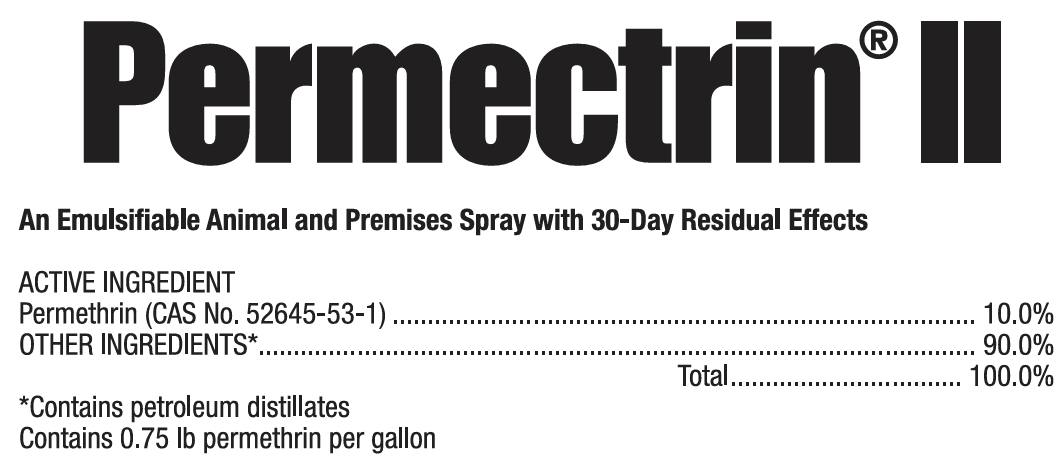 Elanco Permectrin II Insecticide Spray | Fly Lice Mite Tick Control | Livestock & Premises