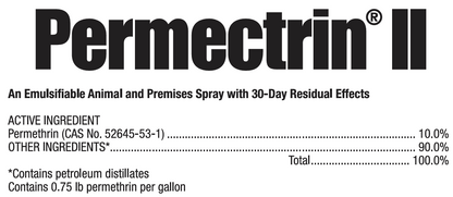 Elanco Permectrin II Insecticide Spray | Fly Lice Mite Tick Control | Livestock & Premises
