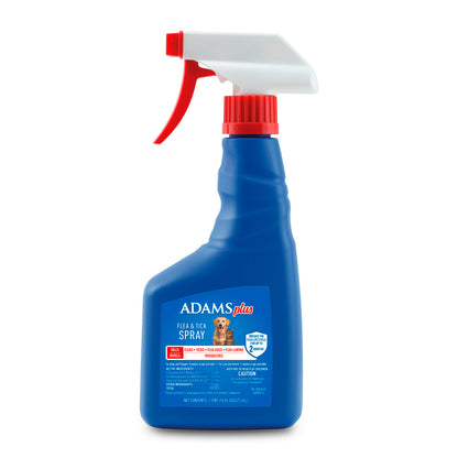 Adams Plus Flea & Tick Spray for Dogs & Cats | Kills Fleas, Ticks, Mosquitos & Eggs