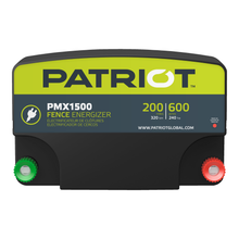 Patriot PMX1500 110V Electric Fence Charger - 12J, 200 Mile Output