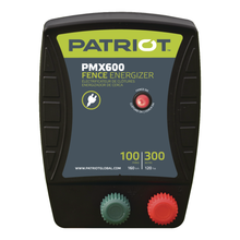 Patriot PMX600 110V Electric Fence Charger - 6.7J, 100 Mile Output