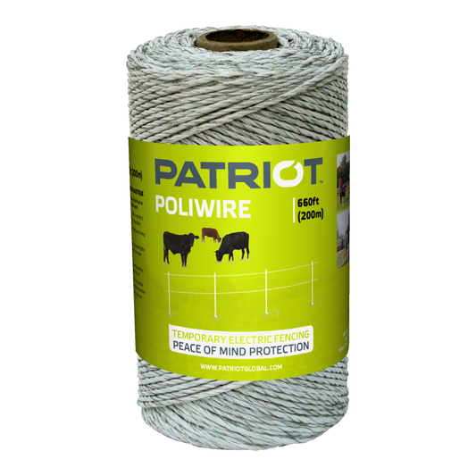 Patriot Polywire 660' 6 Strand Electric Fence Wire