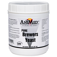 AniMed Pure Brewers Yeast Powder | B-Complex, Protein & Amino Acids for Horses | 2 lb.