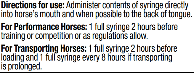 Farnam Quietex II Focusing & Calming Paste For Horses - Stress Relief