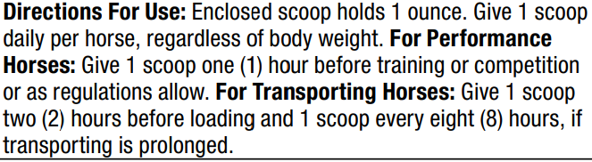 Farnam Quietex II Focusing & Calming Pellets For Horses - Stress Relief