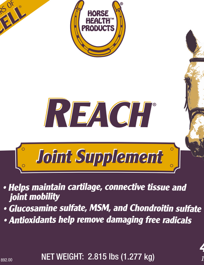 Reach Joint Supplement Pellets for Horses, Supports Healthy Joints 2.8 lb.