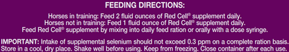 Horse Health Red Cell | Vitamin-Iron-Mineral Horse Supplement Liquid