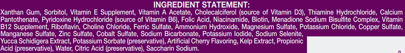 Horse Health Red Cell | Vitamin-Iron-Mineral Horse Supplement Liquid