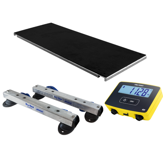 Tru-Test Alleyway Cattle Weigh System | S3 Indicator + MP600 Load Bars + AP600 Platform