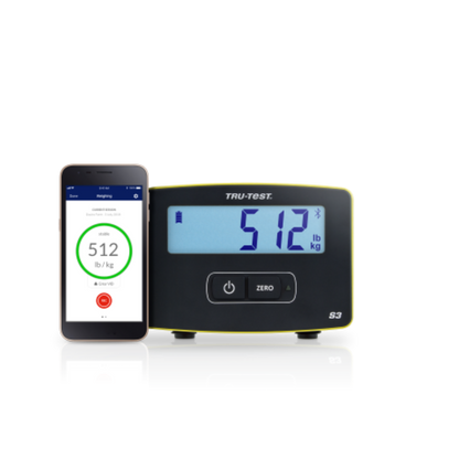 Tru-Test Alleyway Cattle Weigh Scales | S3 Indicator + MP600 Load Bars + AP600 Platform