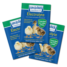 Sav-A-Chick Electrolyte & Vitamin Supplement | Poultry Hydration & Stress Support | 3 Pack