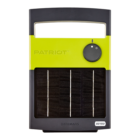 Patriot SG150 Solar Electric Fence Charger - 6V Battery, .15J, 12 Mile