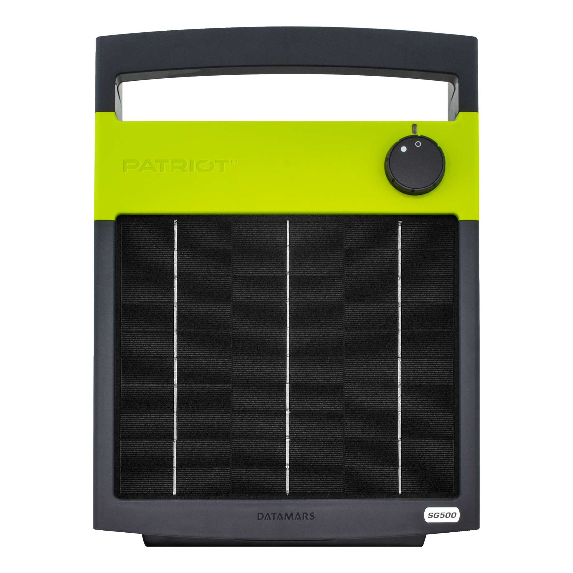 Patriot SG500 Solar Electric Fence Charger - 12V Battery, 0.5J, 30 Mile