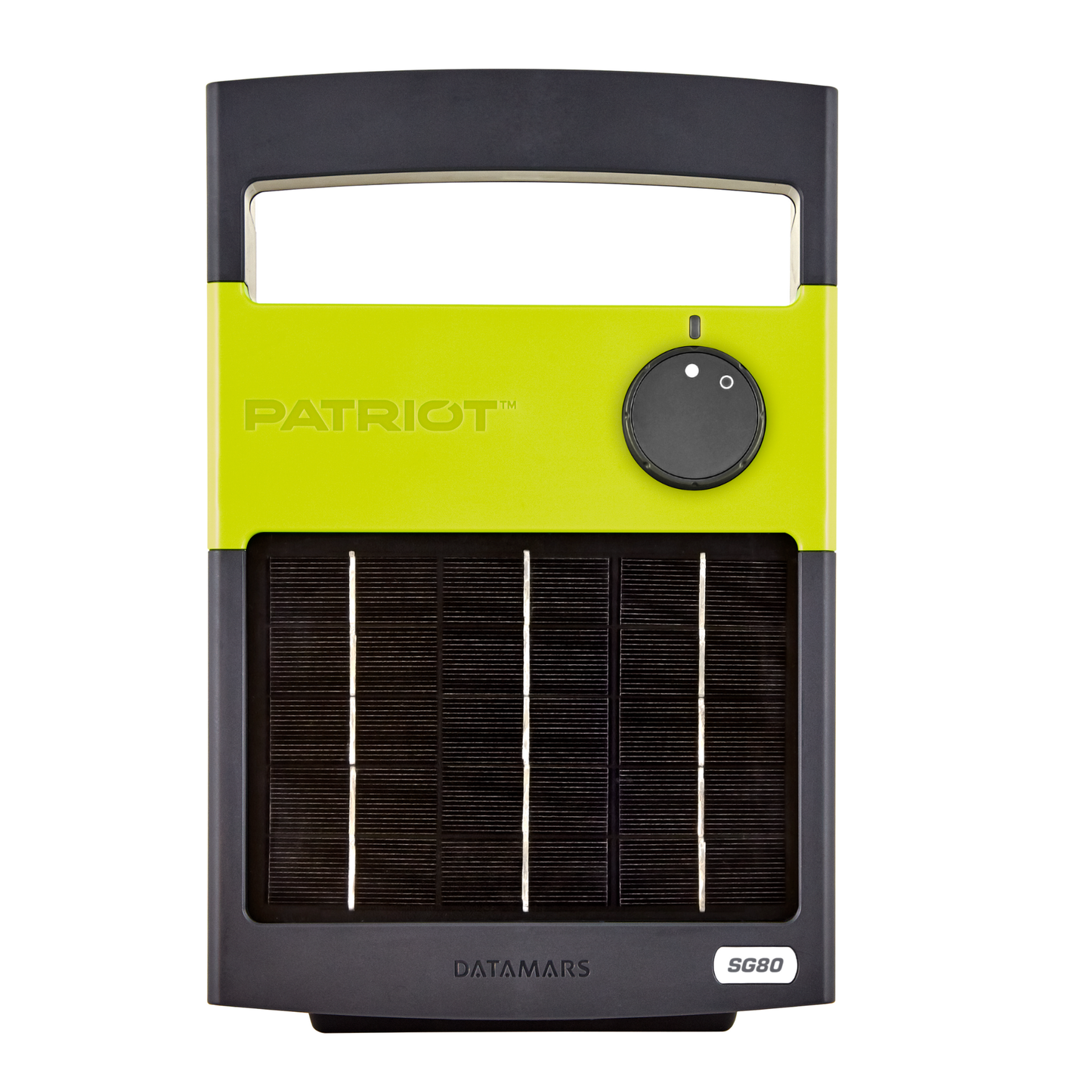 Patriot SG80 Solar Electric Fence Charger - 6V Battery, .08J, 3 Mile