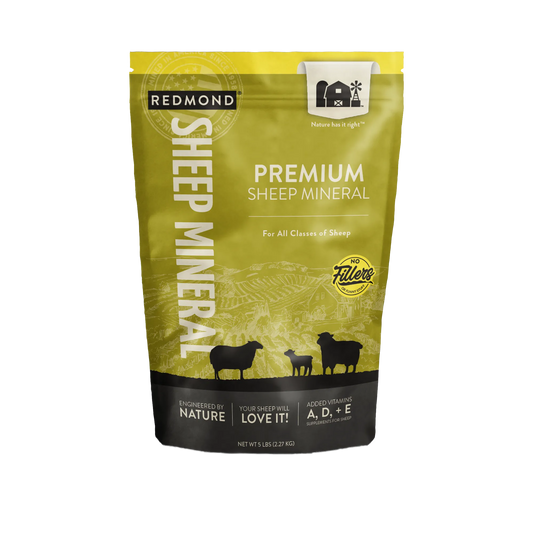 Redmond Premium Sheep Mineral | Natural Salt, Vitamin & Mineral Mix