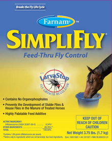 Farnam SimpliFly Feed-Thru Fly Control Pellets for Horses 3.75 lb.