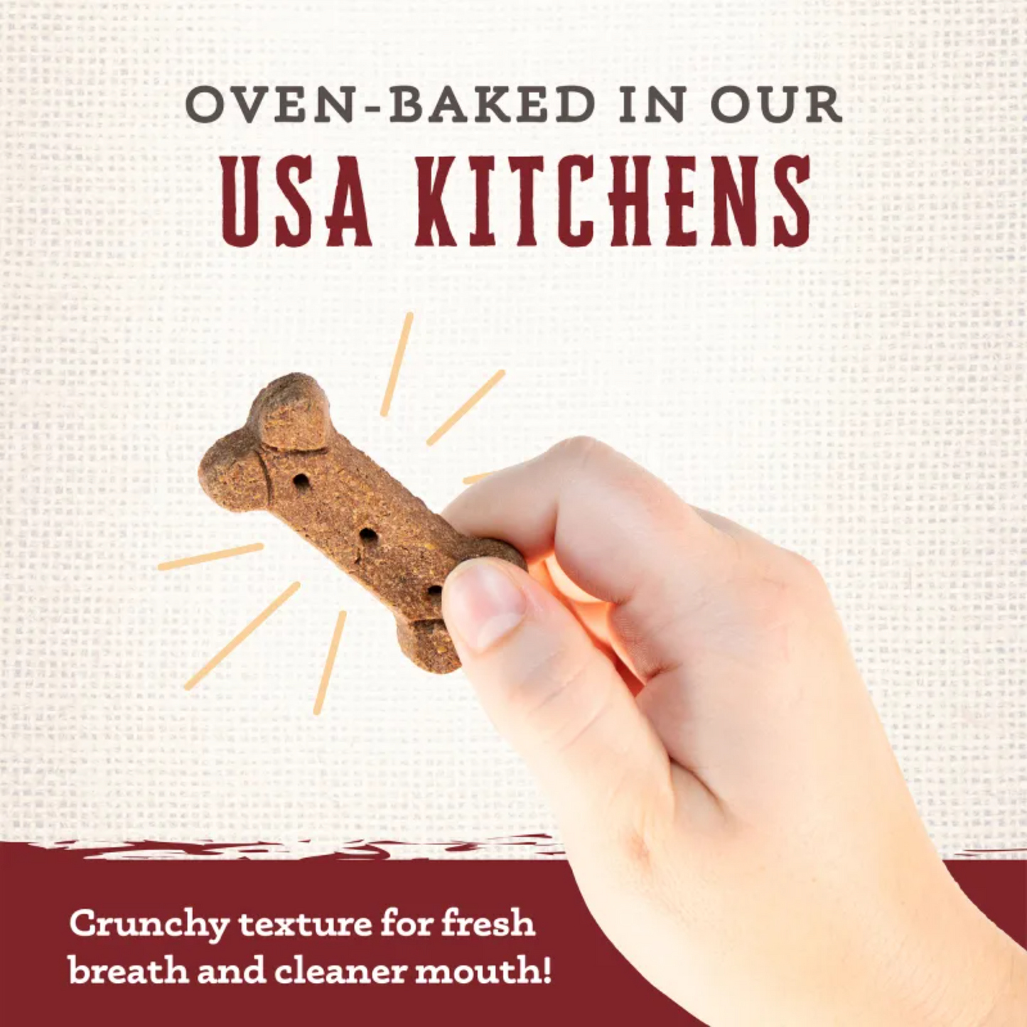 Wholesomes Gourmet Rewards Smoky Bites | Crunchy Bacon Dog Treats