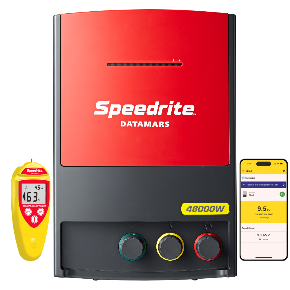 Speedrite 46000W Electric Fence Energizer - 46J, 290 Mile, 110V AC