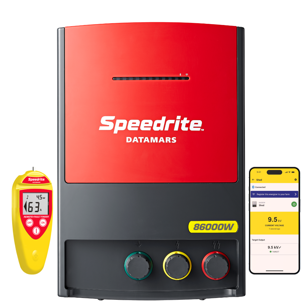 Speedrite 86000W Electric Fence Energizer - 86J, 540 Mile, 110V AC
